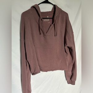 Crop sweat shirt